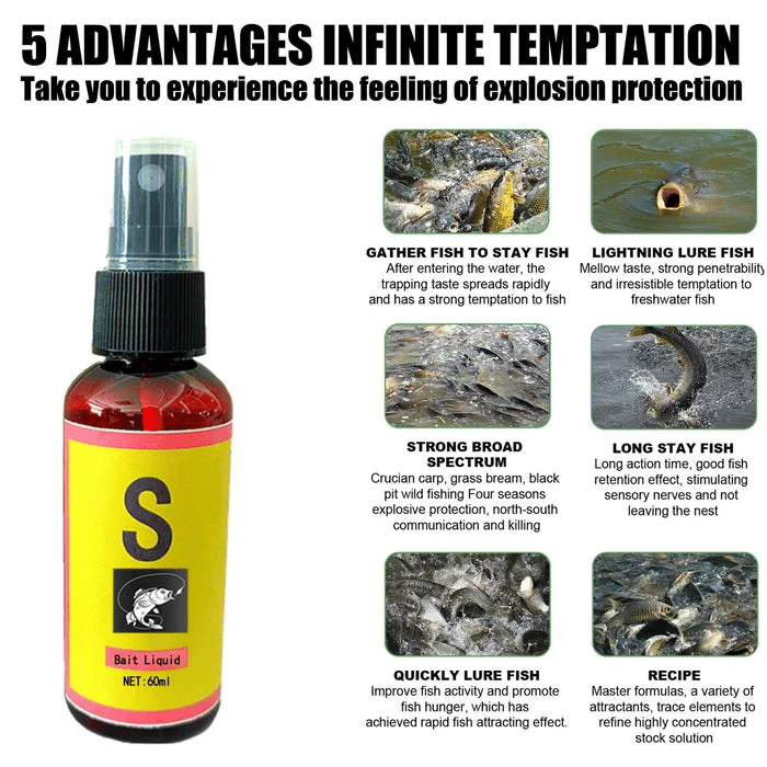 ✨2024 Hot sale 49% OFF✨New Natural Bait Scent Fish Attractants For Baits🎣