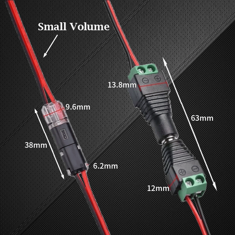 ourhomemarketTM-Double-wire Plug-in Connector With Locking Buckle(The more you buy, the more discounts you get)