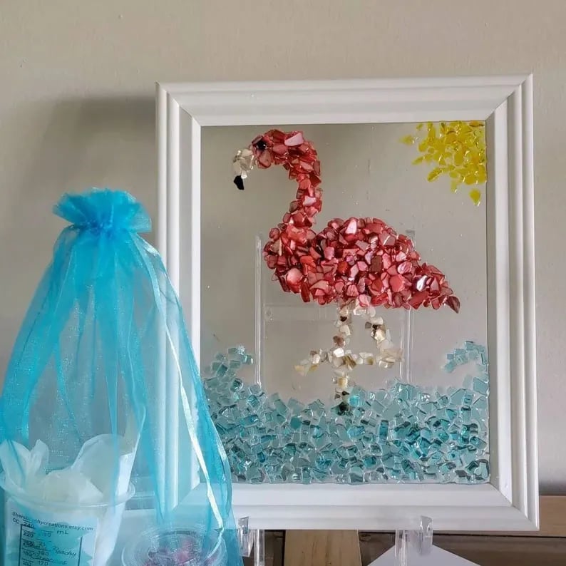 ✨Last day Special Price 🔥Limited time offer-Sea Glass Art Kit