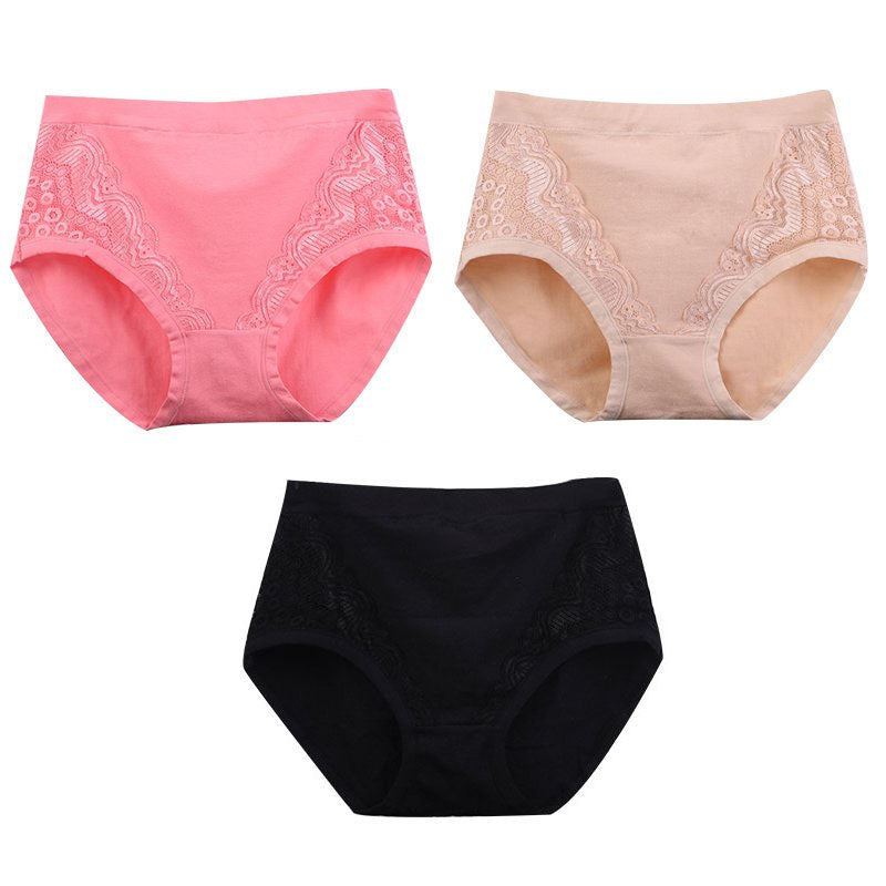 💕Confidence🔥7 pieces-large size high waist leak-proof cotton underwear