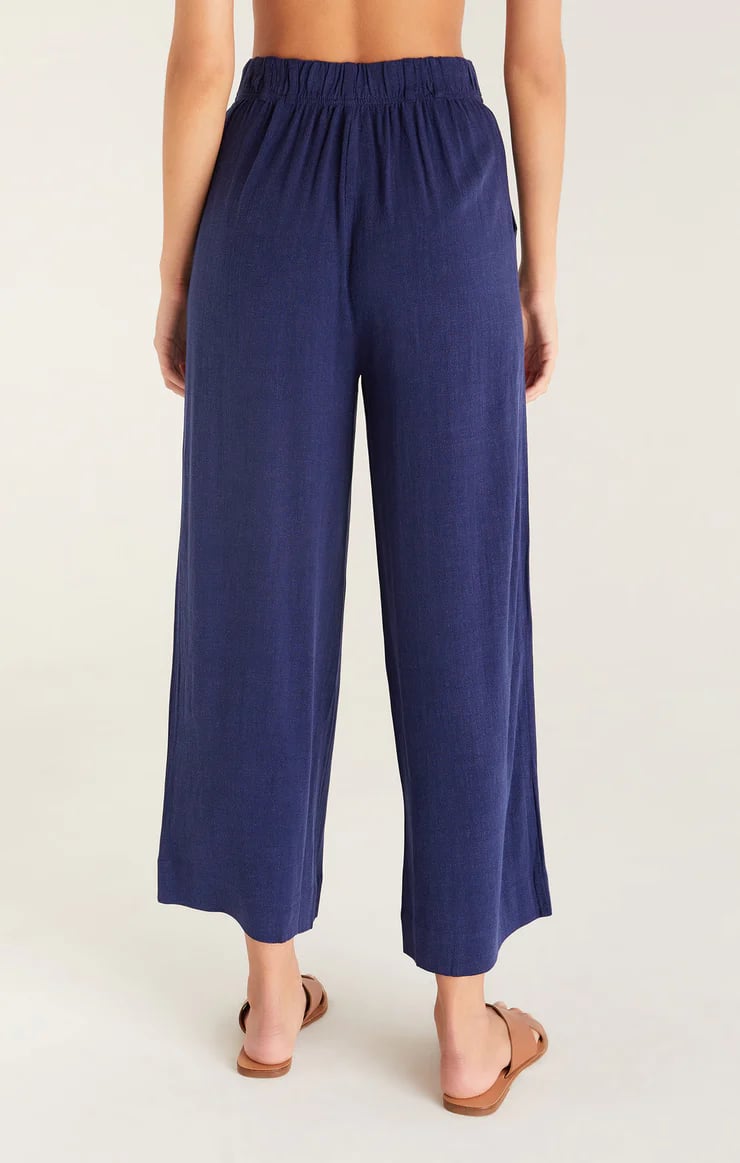 Women's elastic high waist casual wide leg pants (Buy 2 Free Shipping)