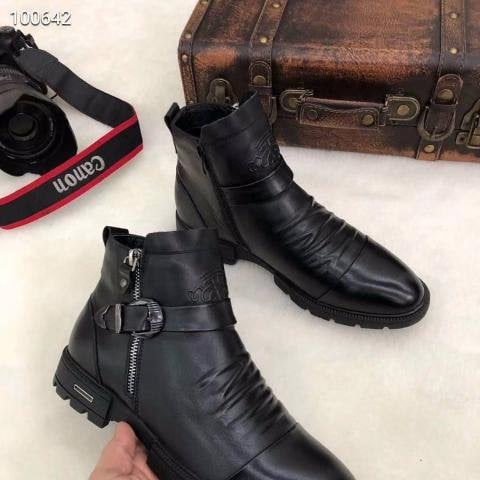 🔥Hot Sale 49% OFF🔥 Men Hand Embossed Zipper Martin Boots-