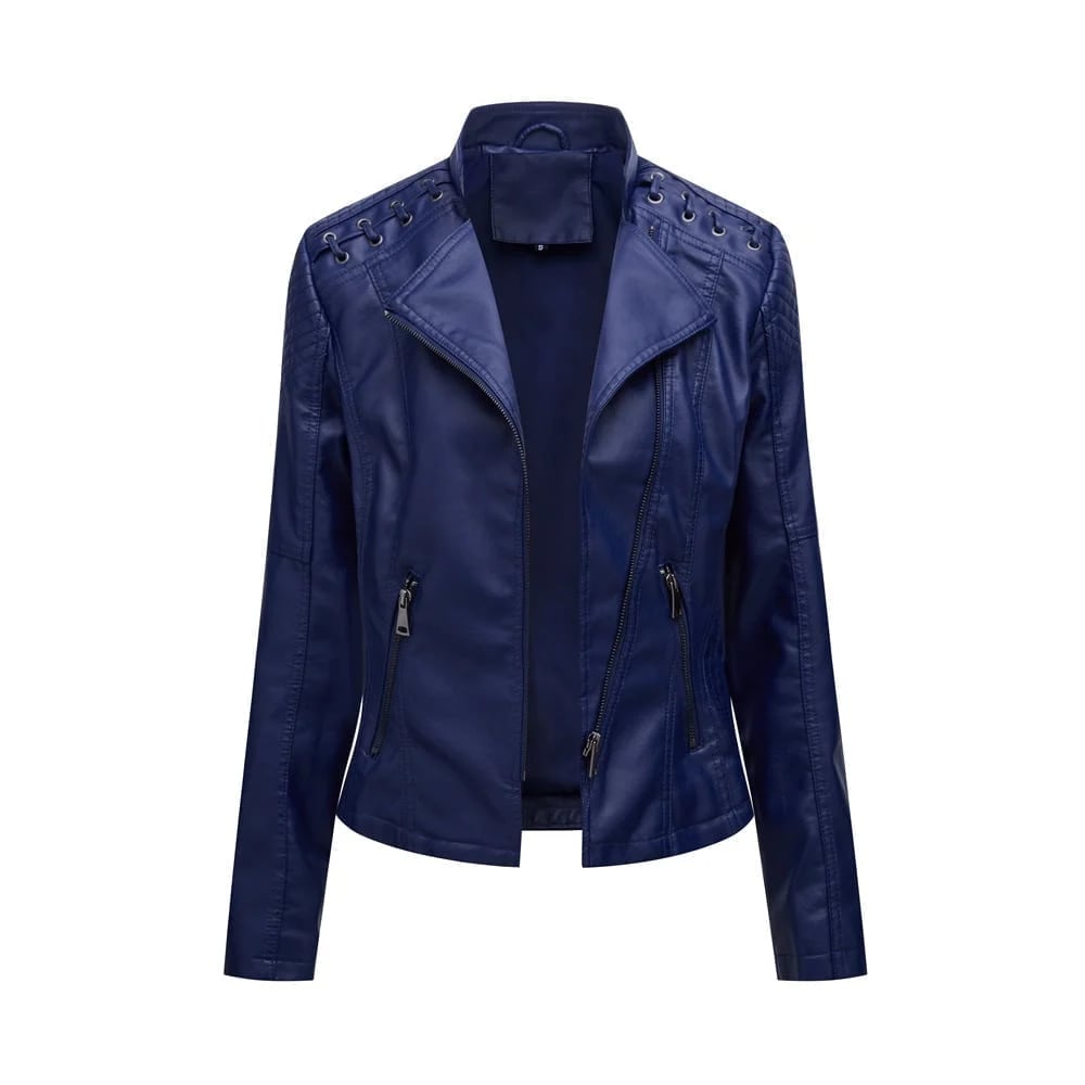 (š„HOT SALEš„) - Washed Leather Jacket