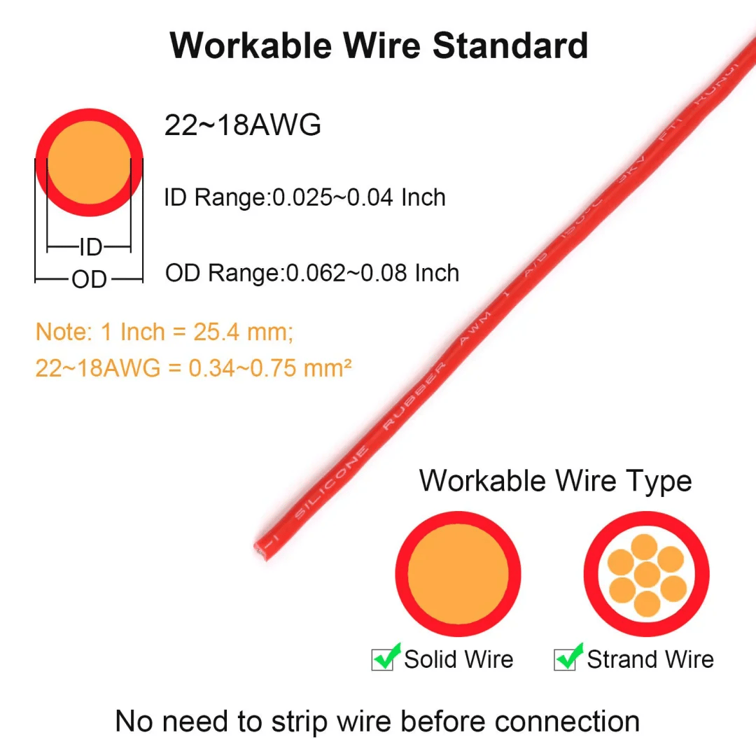 ourhomemarketTM-Double-wire Plug-in Connector With Locking Buckle(The more you buy, the more discounts you get)