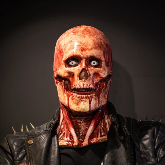 ourhomemarketTM-☠️”Joker or Ghost Rider“ Mask--Tear-off type, With Movable Jaw