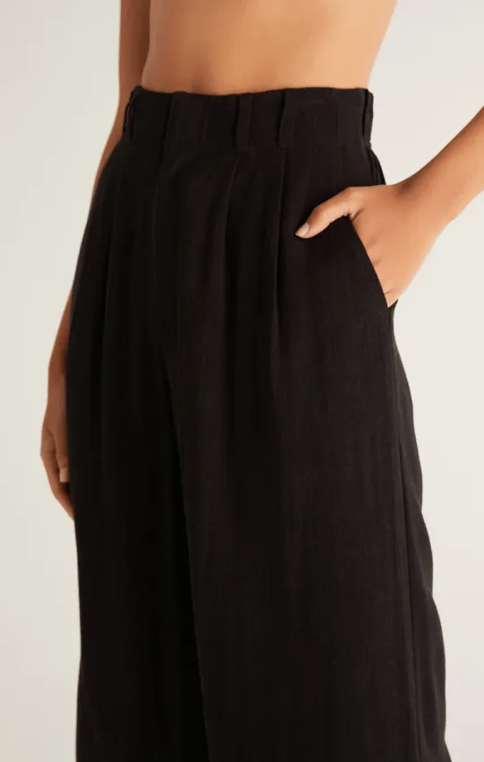Women's elastic high waist casual wide leg pants (Buy 2 Free Shipping)