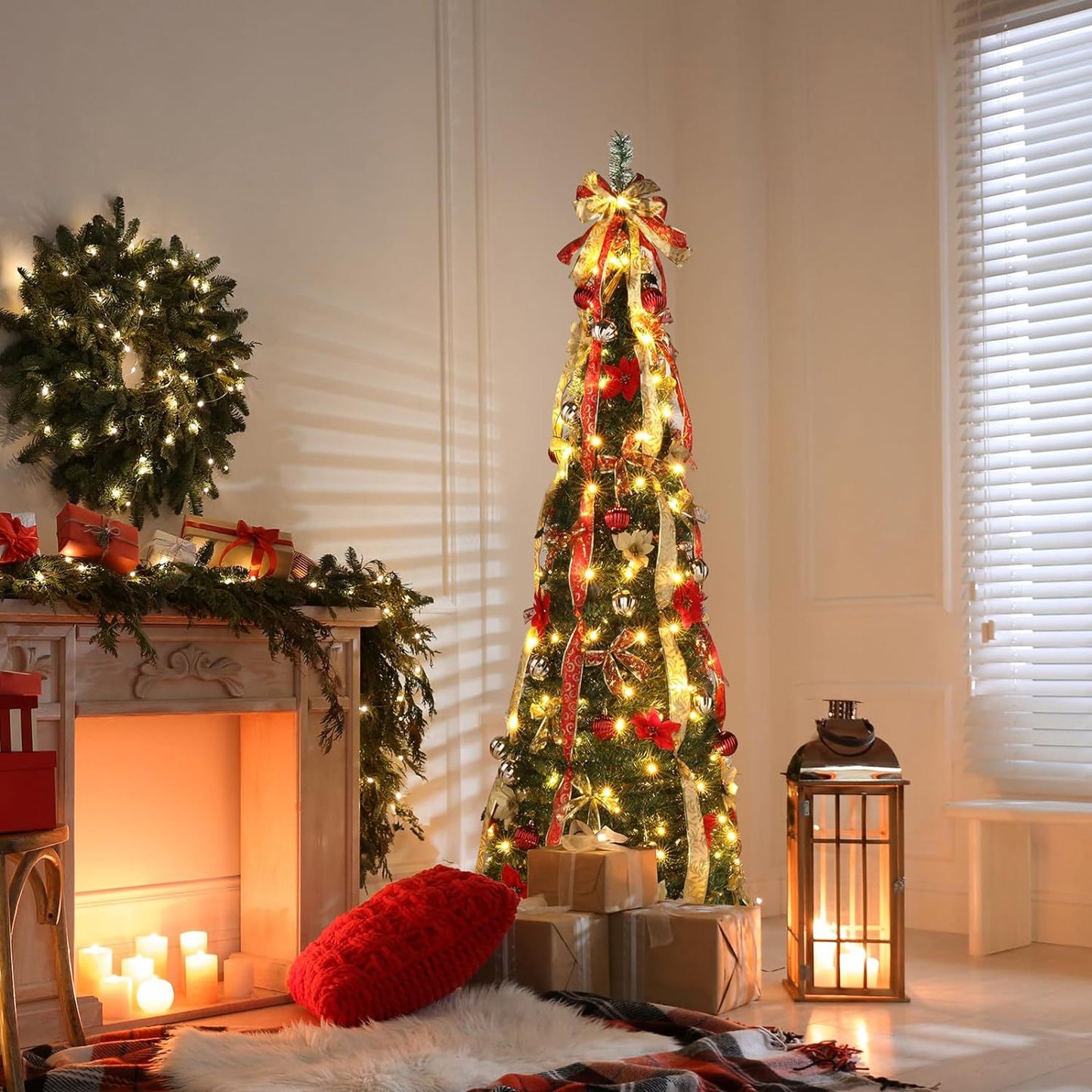 Folding Christmas Tree Decoration(Free Shipping)