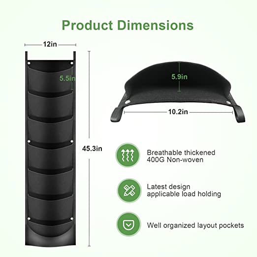 7 Pockets Hanging Vertical Planter-BUY 3 GET FREE SHIPPING