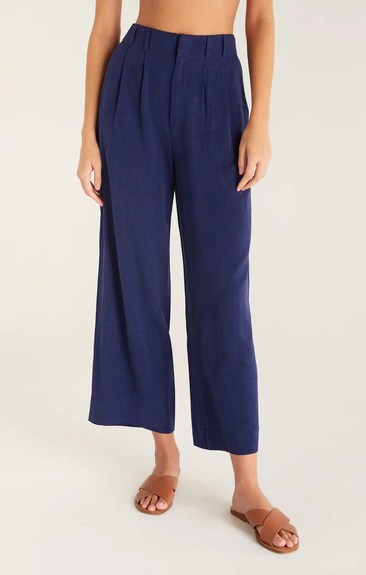 Women's elastic high waist casual wide leg pants (Buy 2 Free Shipping)