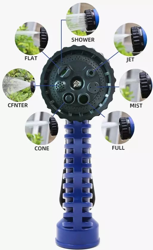 🌳Retractable Garden Water Hose With Spray Gun💦