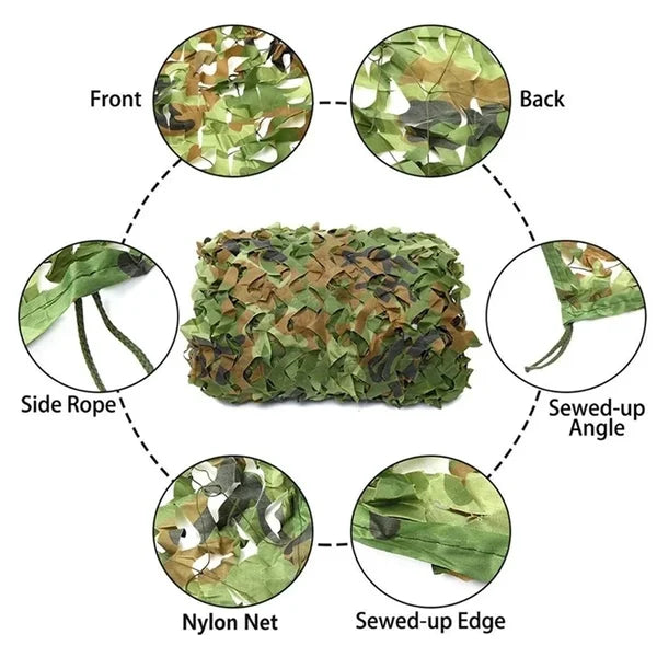 Outdoor Camouflage Netting 2x4m