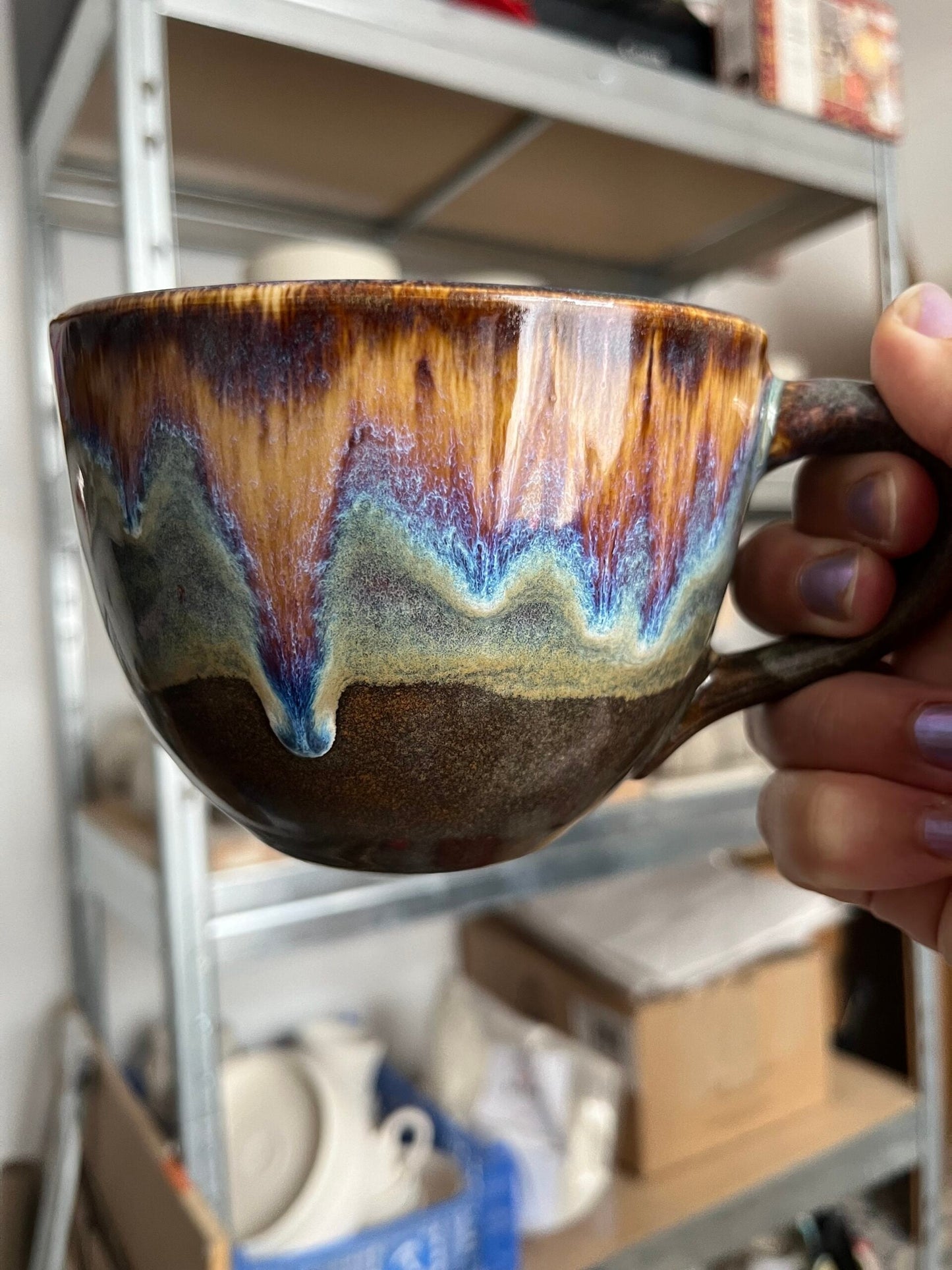 Last Day 49% OFF🔥Jumbo Lightning Sweary Mug🤣