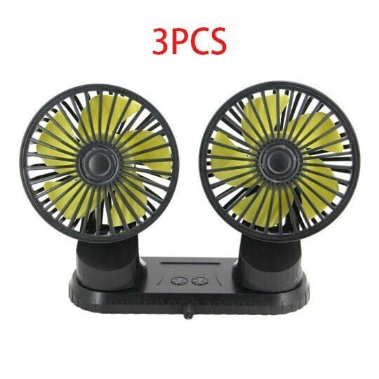 🔥Summer Hot Sale-Double Cooling Car Fan