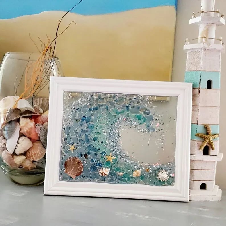 ✨Last day Special Price 🔥Limited time offer-Sea Glass Art Kit
