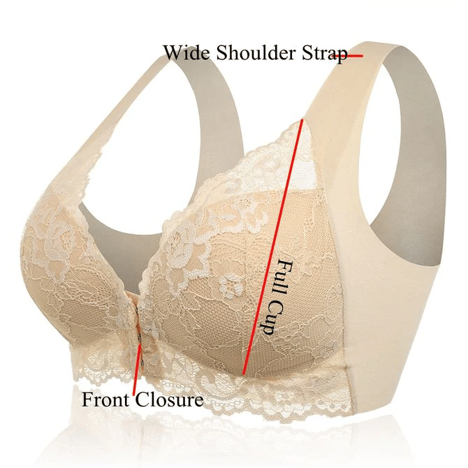 š„LAST DAY BUY 1 GET 2 FREEš²- 3PCS*Front Closure 5D Beauty Back Sports Comfy Bra