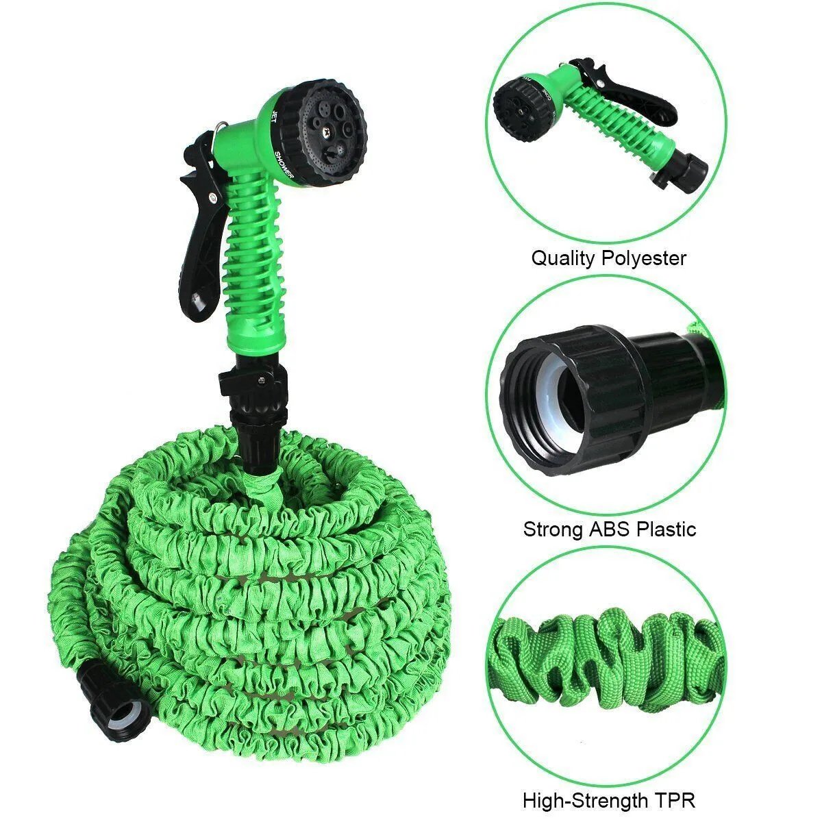 🌳Retractable Garden Water Hose With Spray Gun💦