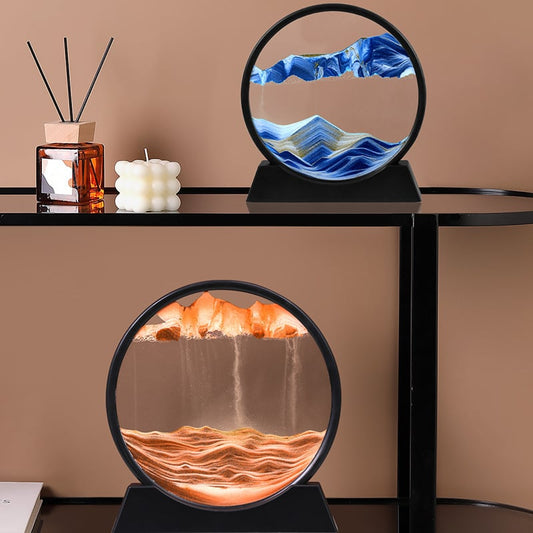 ourhomemarketTM-🔥Perfect gift-3D hourglass deep sea sand scene (let your mind empty and calm down)