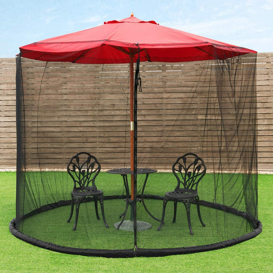 - 7.5-10 FT Patio Umbrella Mosquito Net