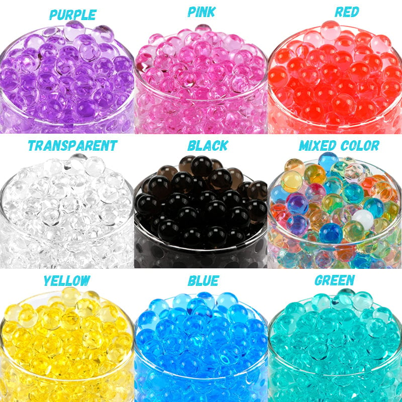 2250 Pieces 17-20mm Crystal Soil Water Bead Gel-