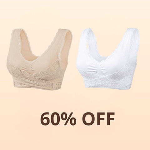 🔥THE LAST DAY SALE OFF🔥Comfortable tight lace bra