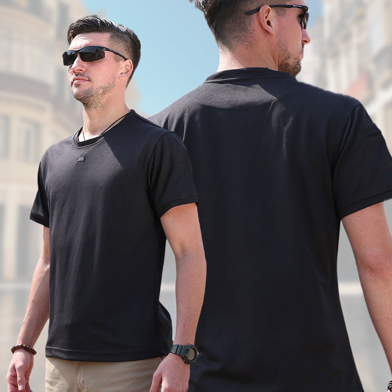 Elastic and quick-dry tactical T-shirt