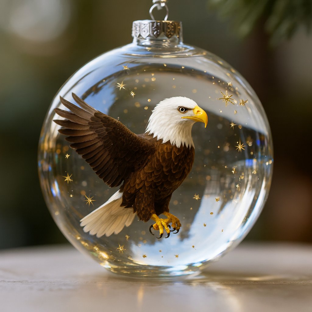 🔥LAST DAY 49 % OFF-🐦Nature’s Birds Crystal Glass Ornament Set(The 3D bird is inside the ball, in three dimensions.)