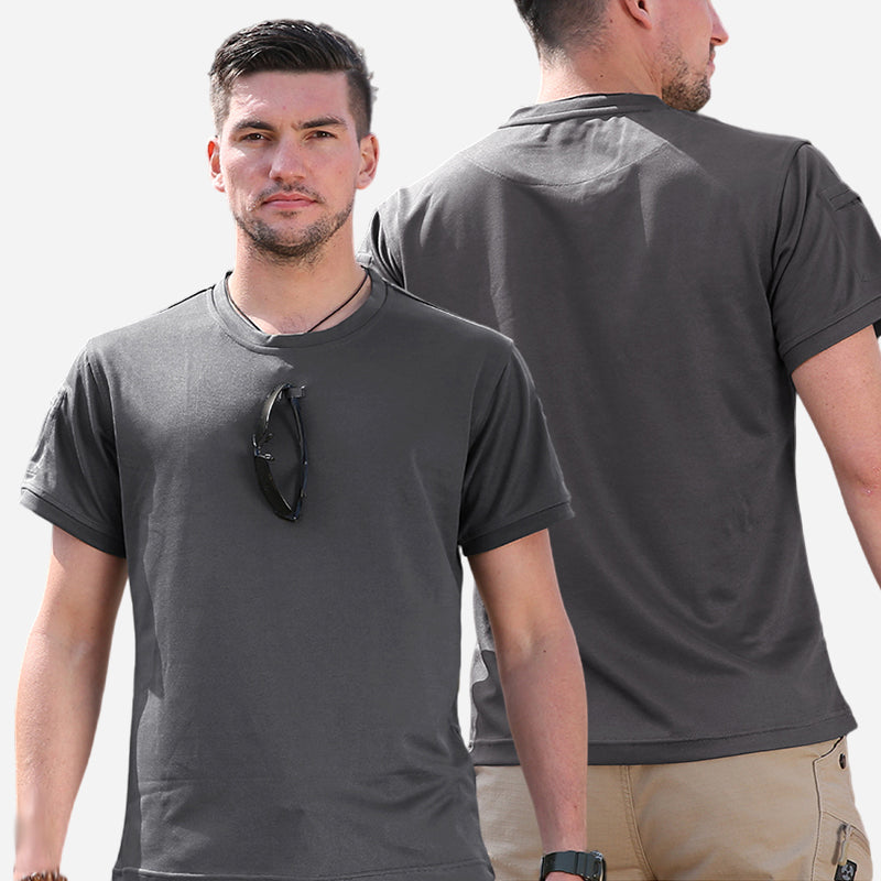 Elastic and quick-dry tactical T-shirt