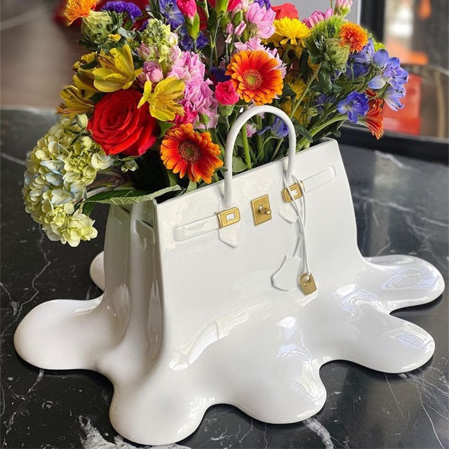 Lola Handbag Flower Vase