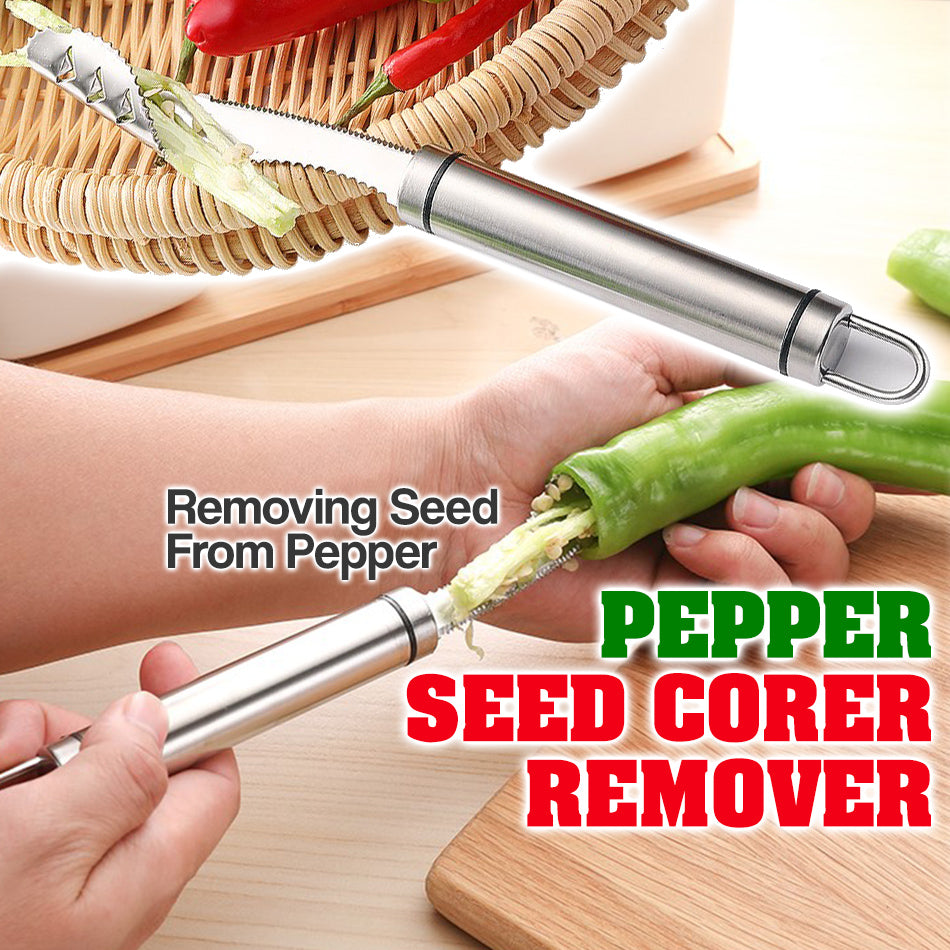 ⏰$9.99 – Pepper Seed Corer