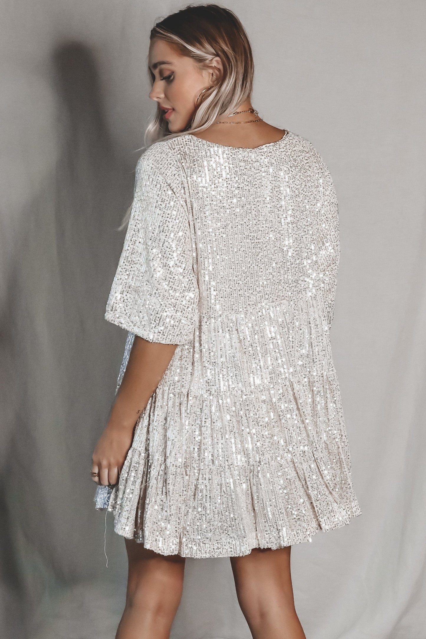 ✨2023 Sequin Baby Doll Dress