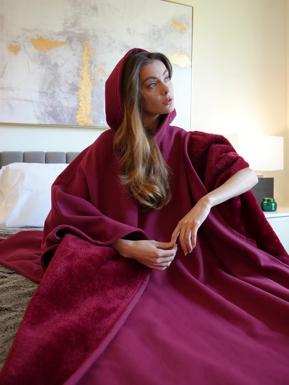 ✨2025 New Arrival💎Loose Hooded Poncho Hoodie