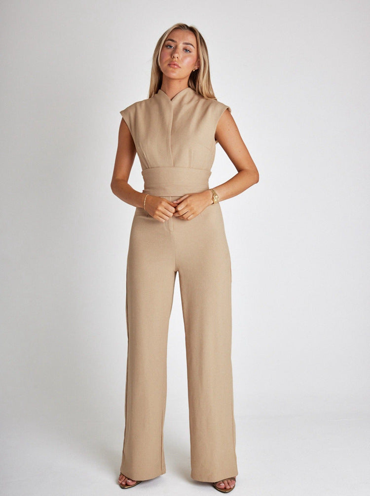 Women's Sleeveless Wide-Leg Jumpsuit✨