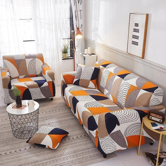 OFF-Full-Wrapped Universal Stretch Sofa Cover