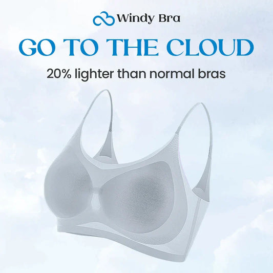 WindyBra - LAST DAY 70% OFF - Summer seamless ultra-thin plus size ice silk comfort bra