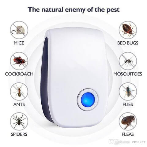 2024 Upgraded Pest Control Ultrasonic Repellent