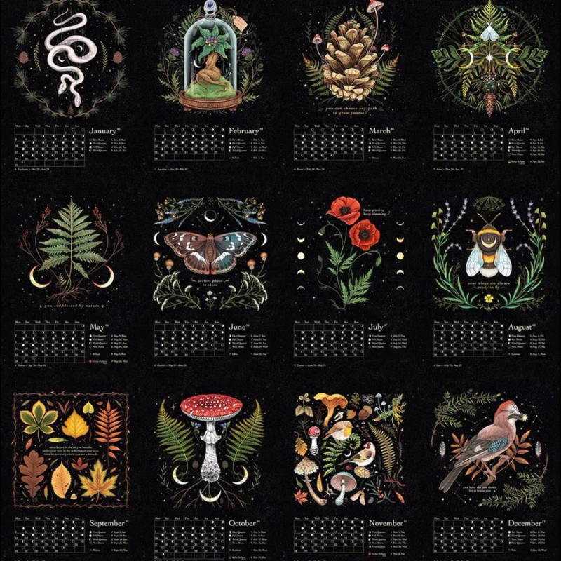 Dark Forest Lunar Calendar