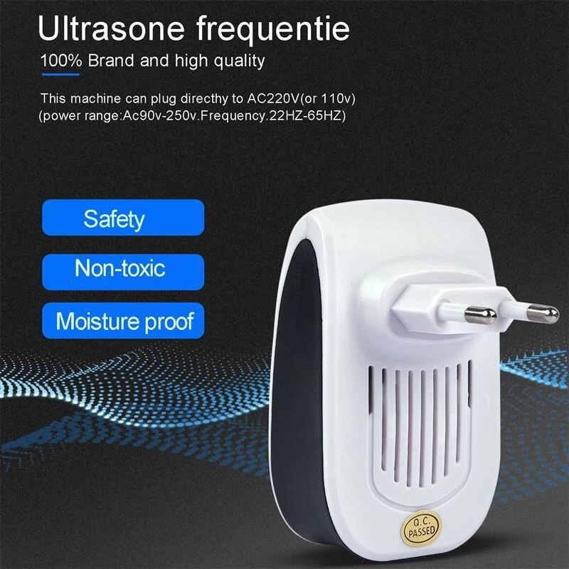 2024 Upgraded Pest Control Ultrasonic Repellent