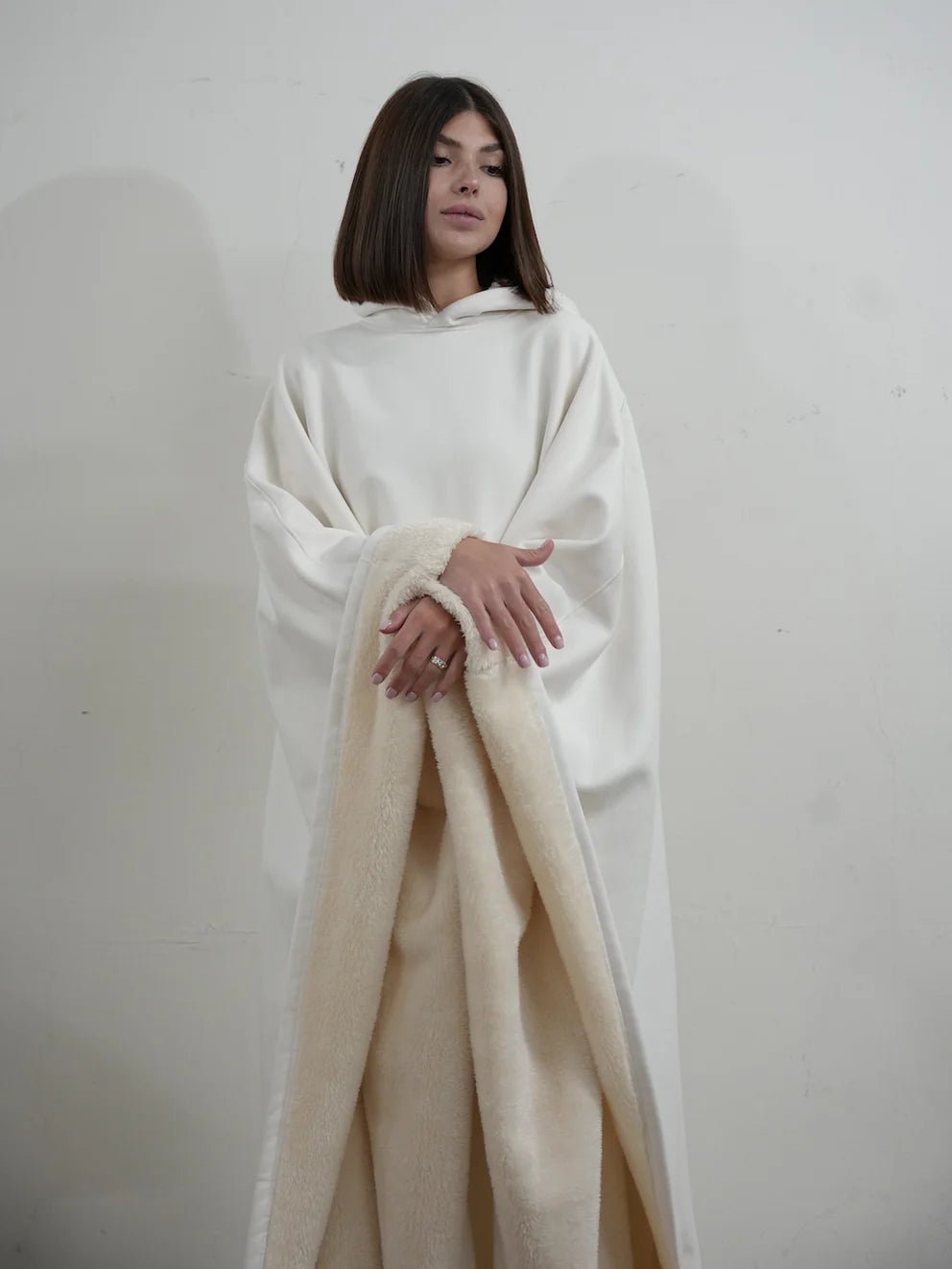 ✨2025 New Arrival💎Loose Hooded Poncho Hoodie