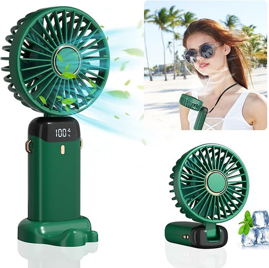 New Upgrade LED Mini Handheld Fan