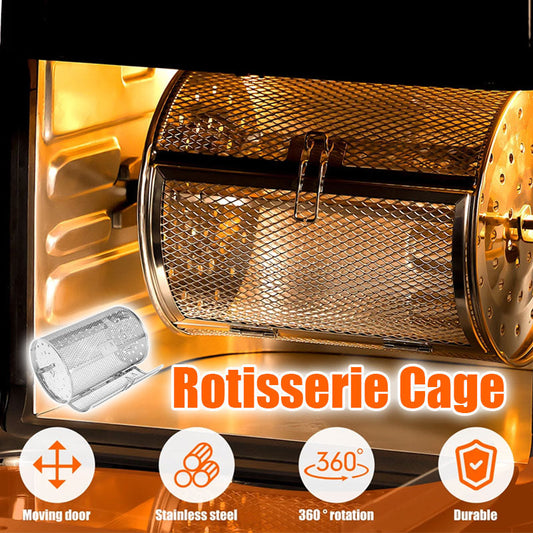 ourhomemarketTM-Stainless Steel Rotating Grill