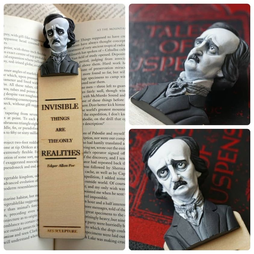 -Horror bookmarks - the best gift for fans of horror novels