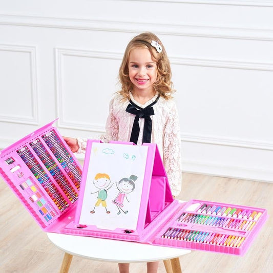 Deluxe 6-In-1 Art Creativity  (🎄🎁The Best Present For Kids)
