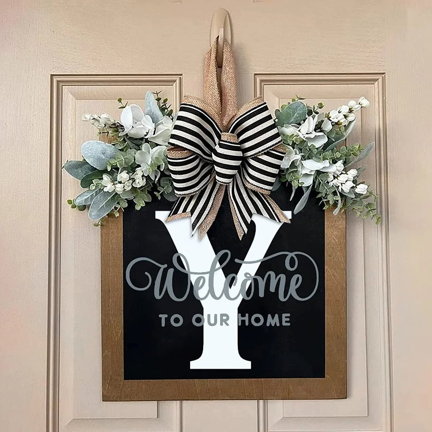 Welcome Front Door Wreath