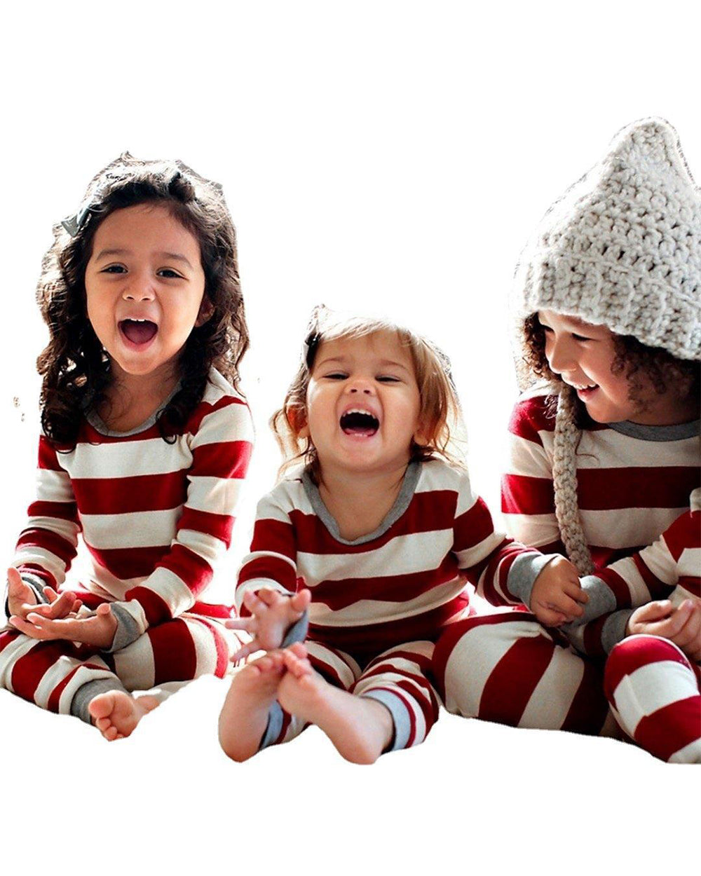 🎄 Early Christmas Pre-Sale - 50% Off - Christmas Red Striped Family Pajamas