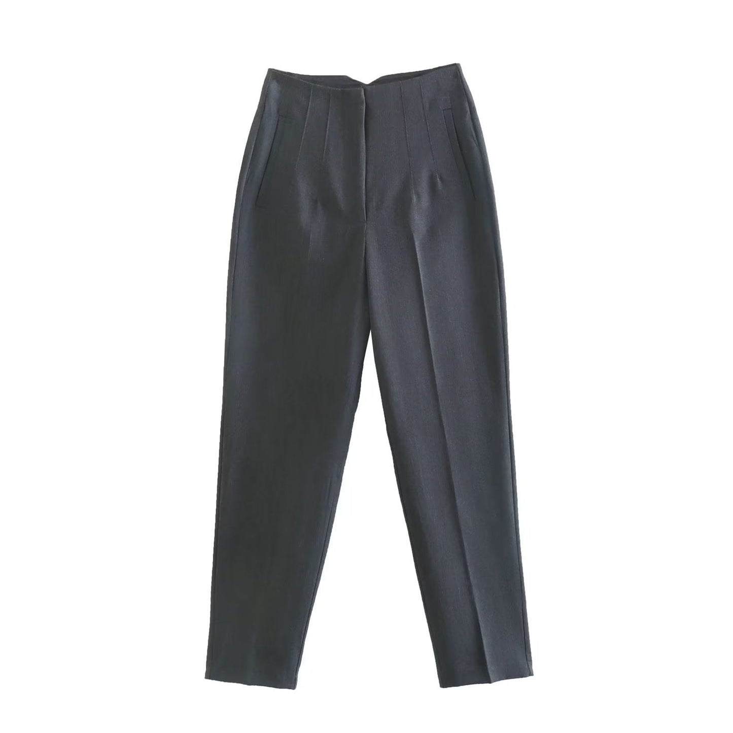 Tailored Pleat High Waist Pants