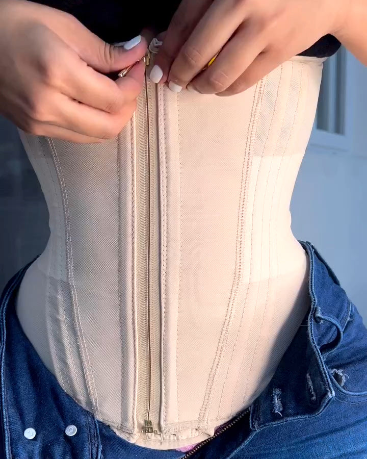 Zip & Breasted Body Shaper Tank Top