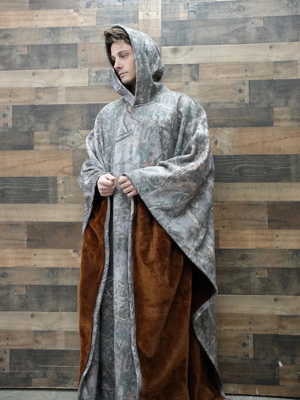 ✨2025 New Arrival💎Loose Hooded Poncho Hoodie