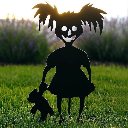 Cute and Unique Ghost Zombies - Halloween Yard Decor Metal  Art👻