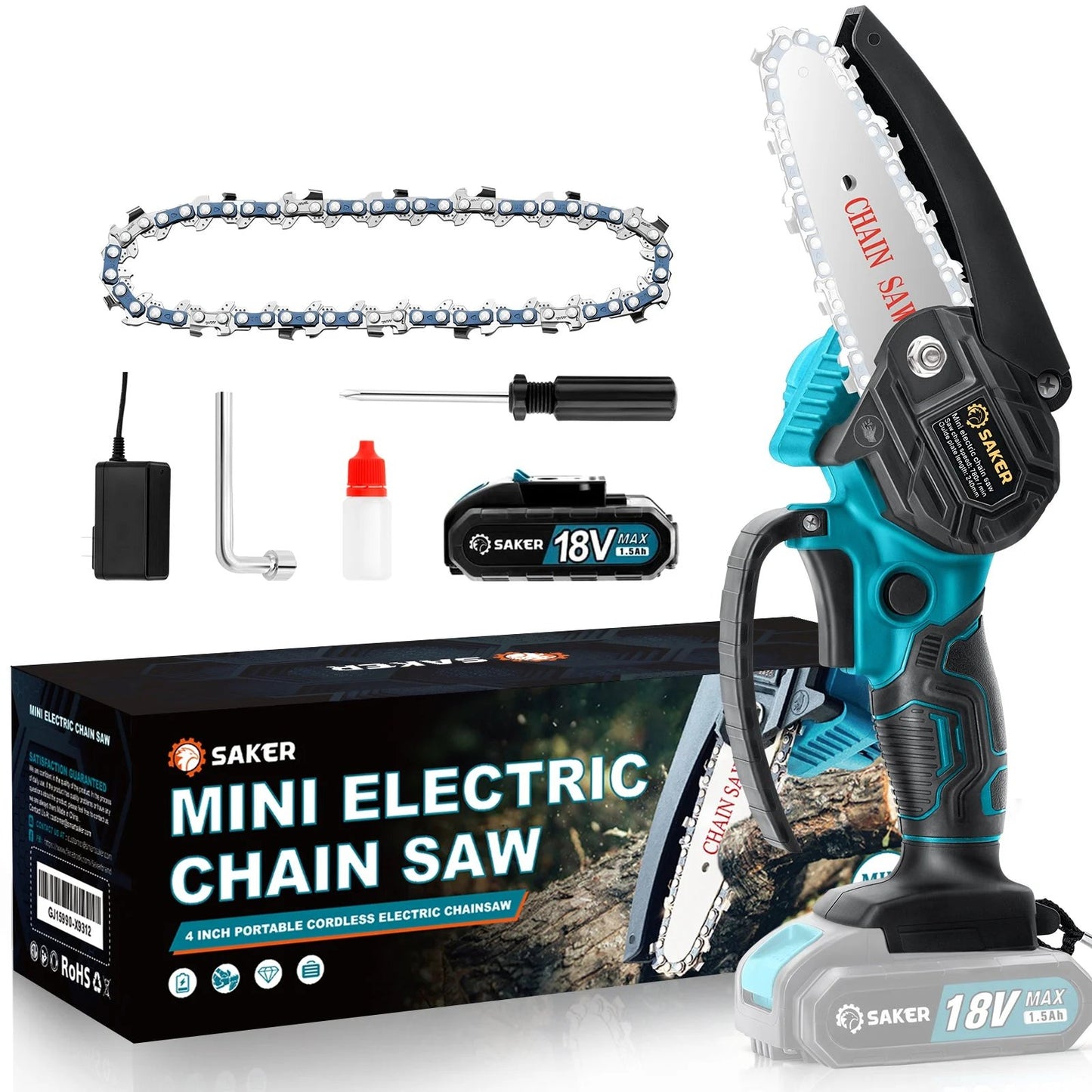 Saker Mini Chainsaw