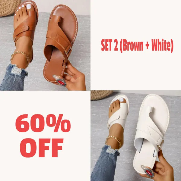 🔥Last Day Promotion 70% OFF🔥 Lightweight Orthopedic Sandals Made Of Premium Leather